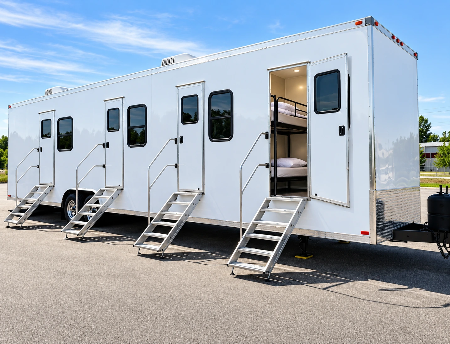 20ft Accommodation Unit (VIP) interior and equipment