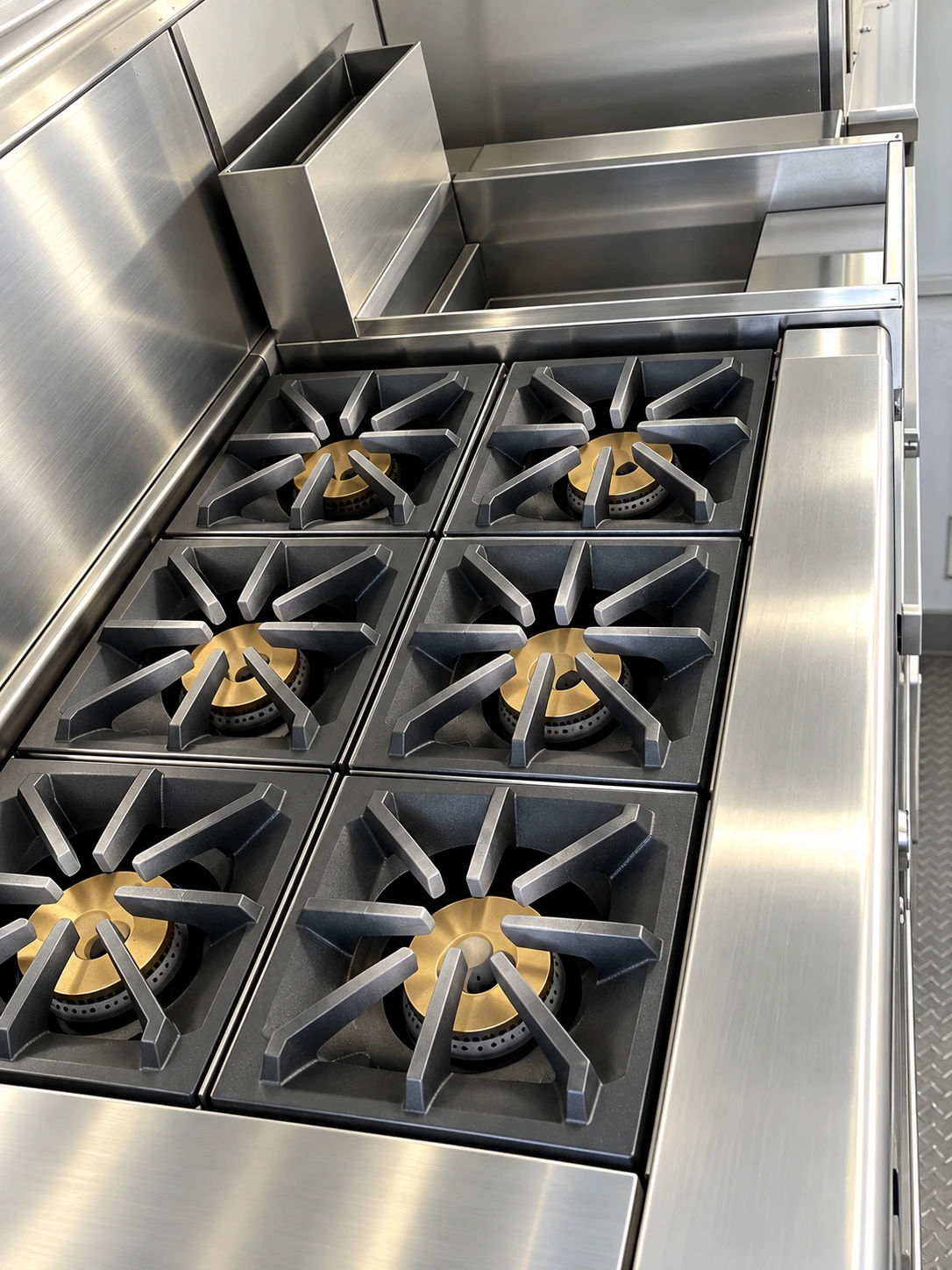 24ft Mobile Kitchen interior and equipment