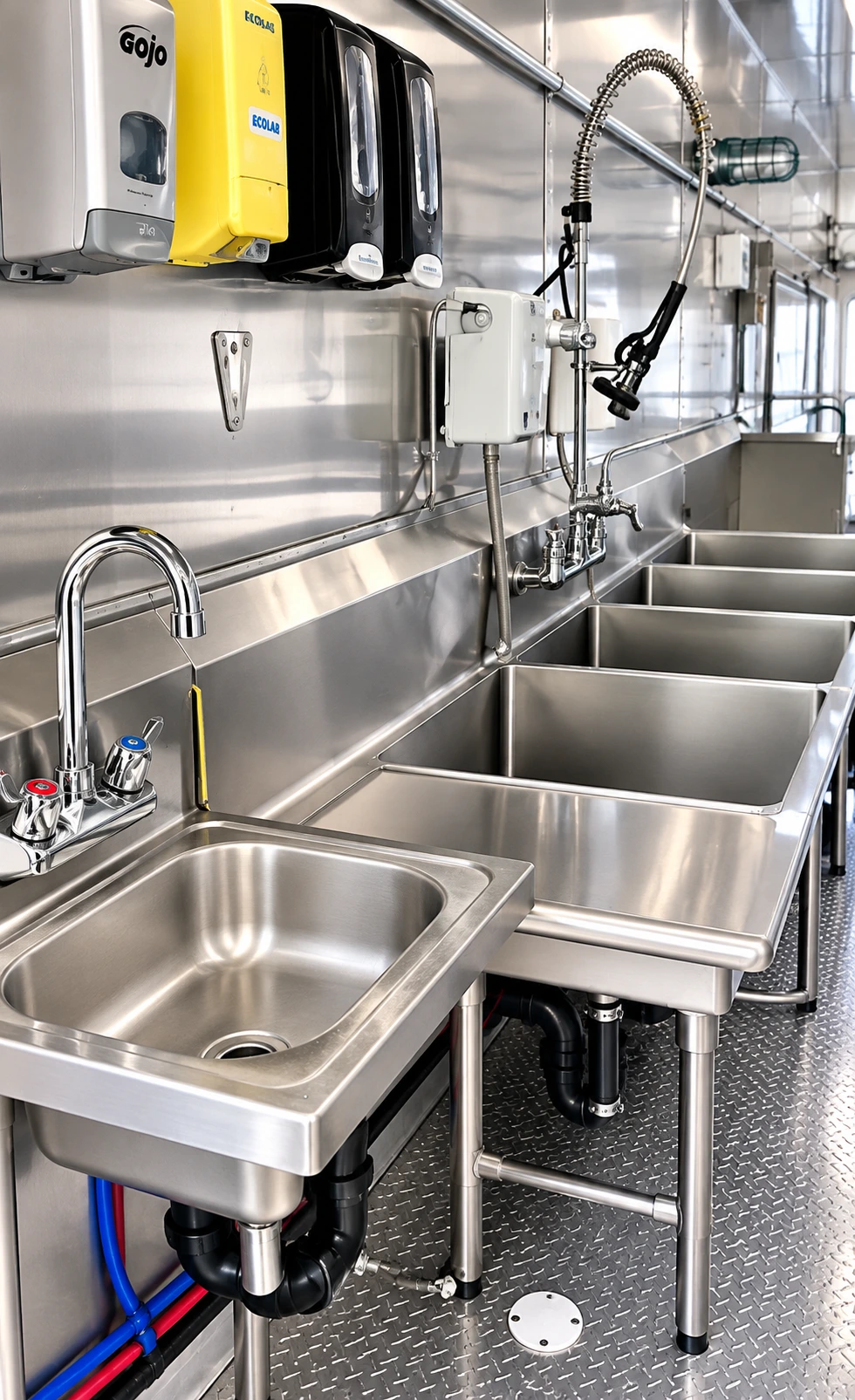 38ft Low-Temp Dish Trailer interior and equipment
