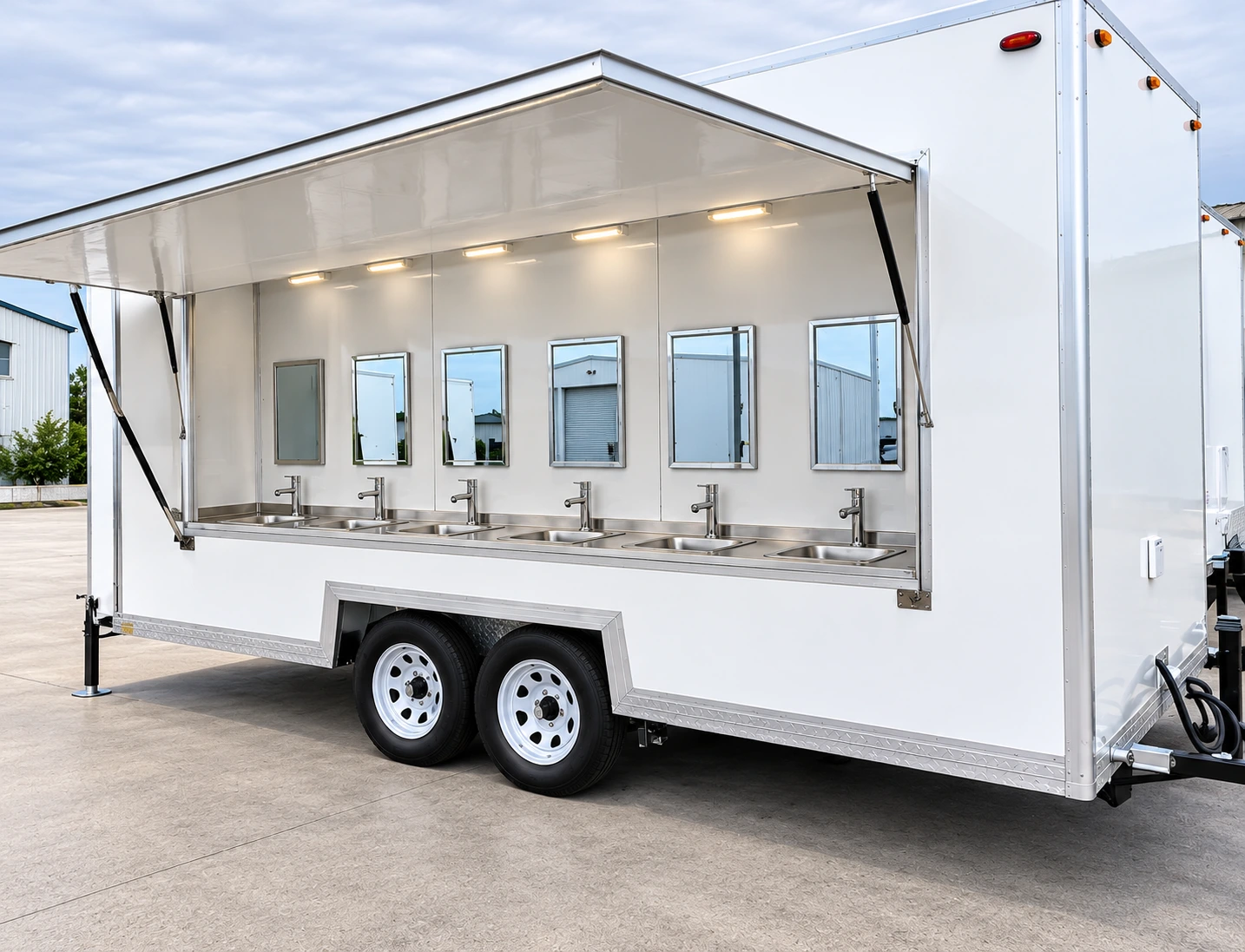 Handwashing Sink Trailer rental unit
