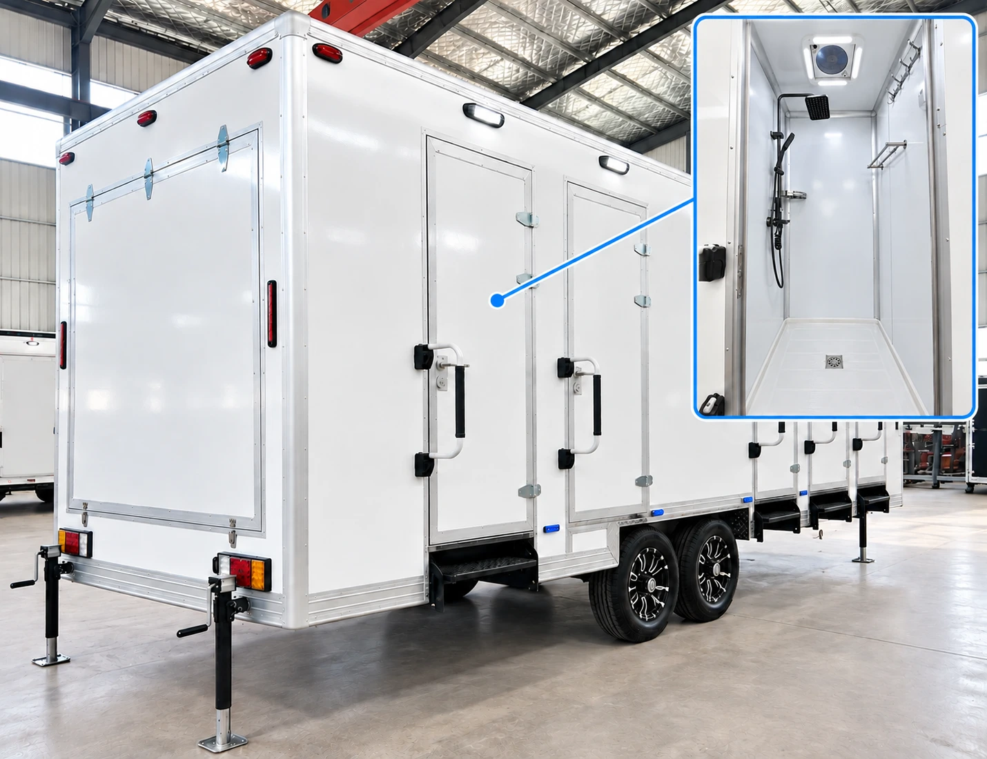 Shower Trailers rental