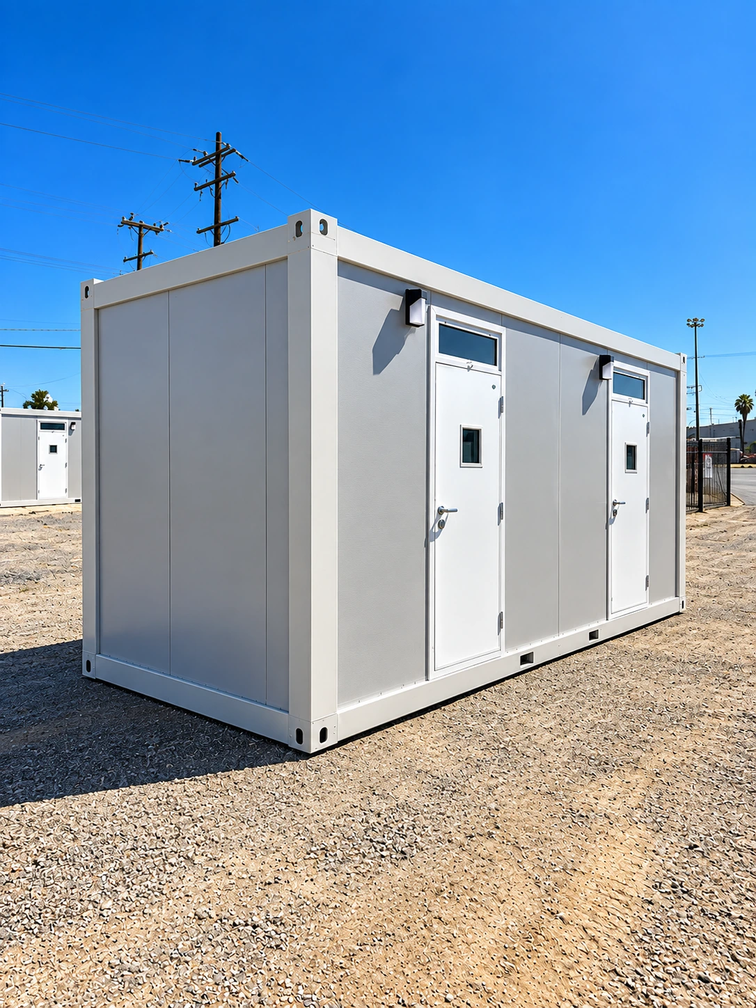20ft Two-Bedroom Sleeper Container rental unit