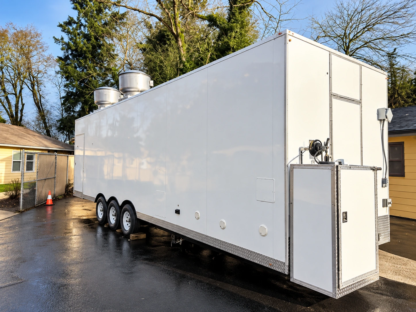Mobile Kitchen Trailers rental